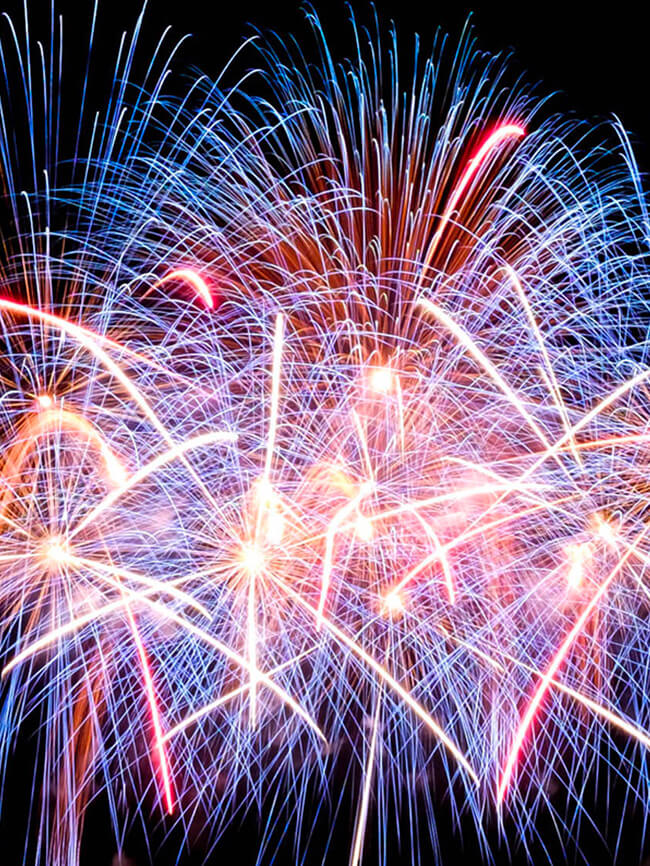 July Fourth Fireworks M 