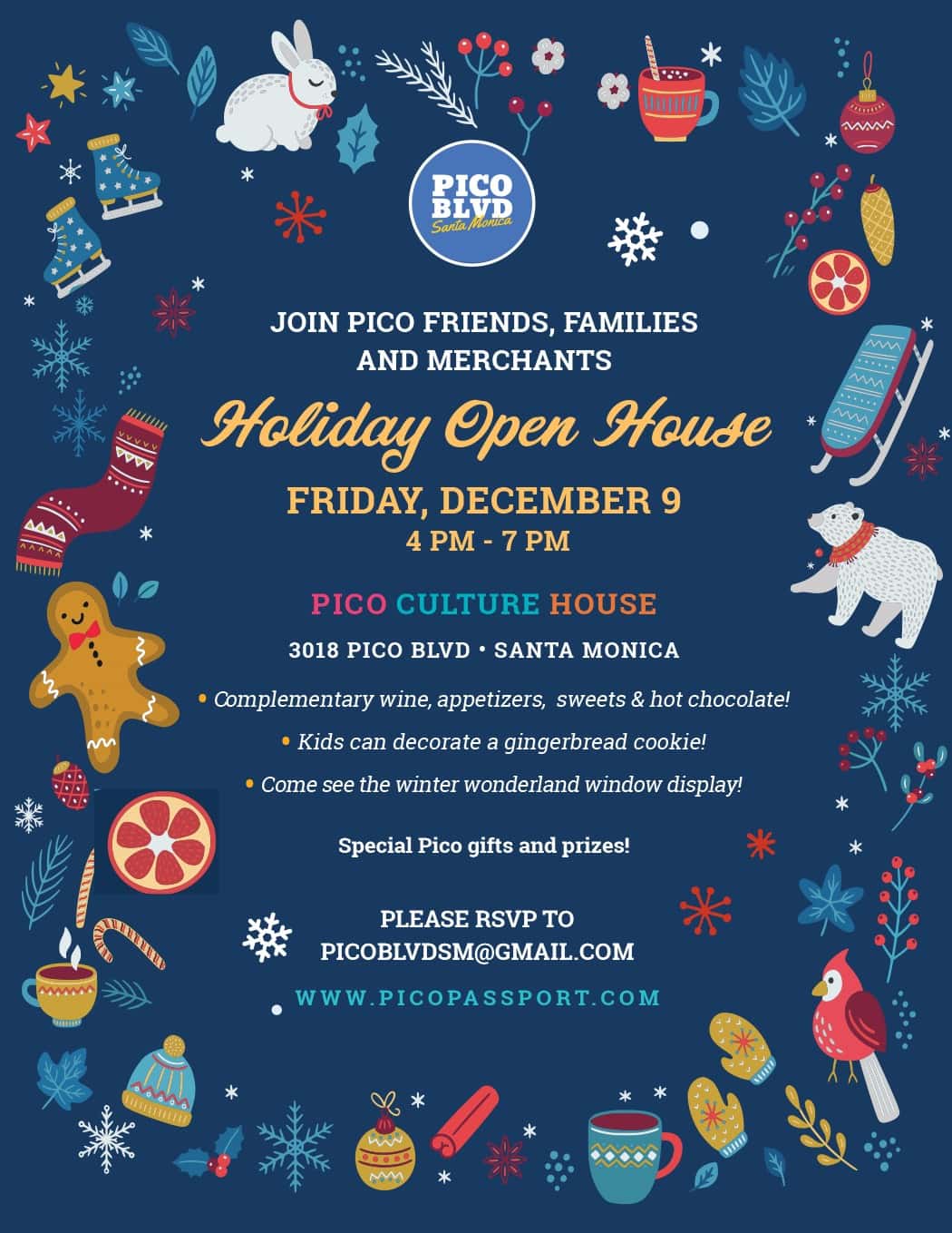 Pico Holiday Open House | Visit Santa Monica